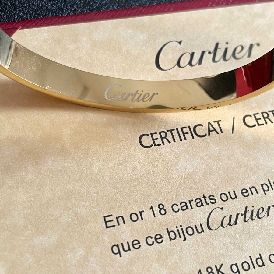 Cartier Jewelry Cartier 18k logo 360 — 1:1 Replica For Sale — photo 7