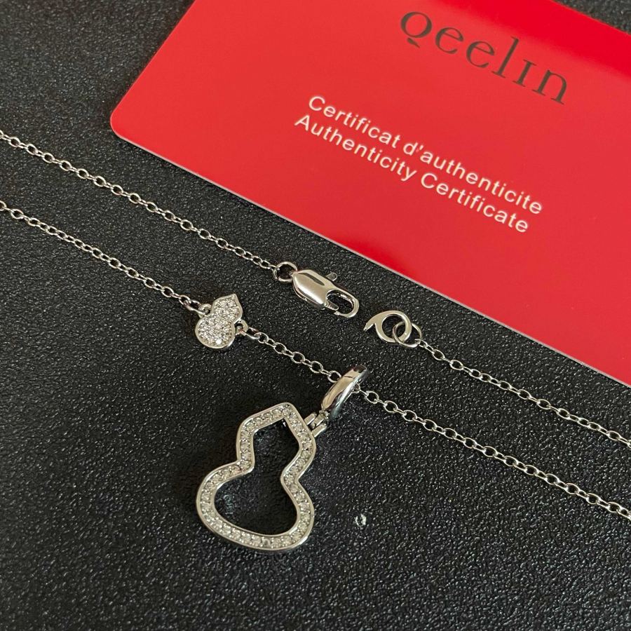 Qeelin Jewelry Qilin high-end jewelry, gourd, pearls, hollow necklace, same style as the goddess, — 1:1 Replica For Sale — photo 7