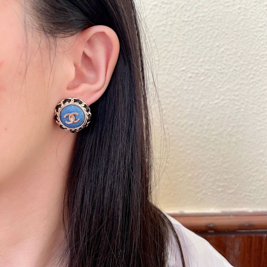 Ювелирные изделия Chanel C реплика логотипа — photo 3
