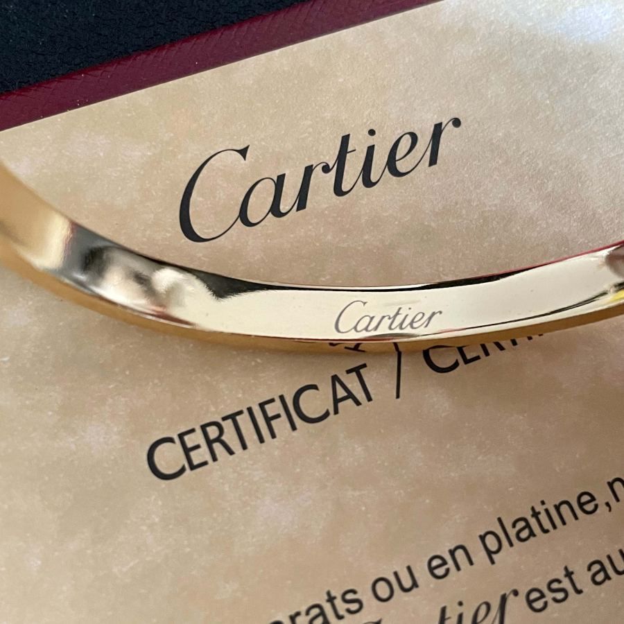 Cartier Jewelry New Cartier 18k logo 360 — 1:1 Replica — photo 7