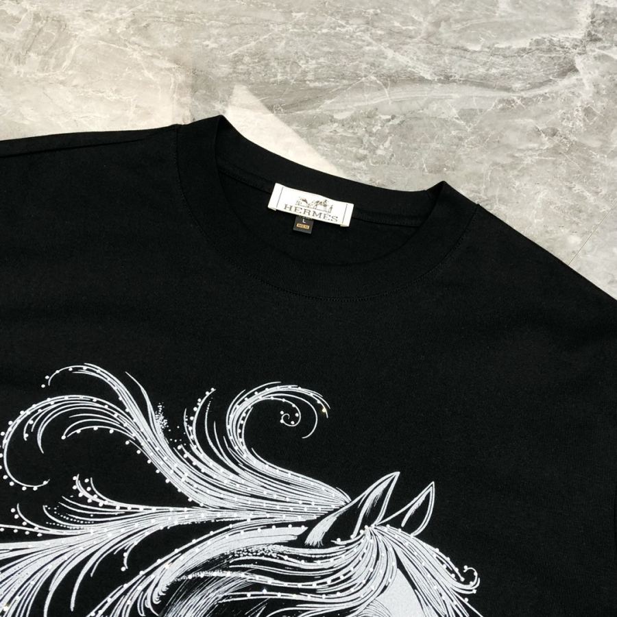 H*rmes Hermes Men's T OS logo 100% Factory M-3 XL 200 — 1:1 Replica — photo 5