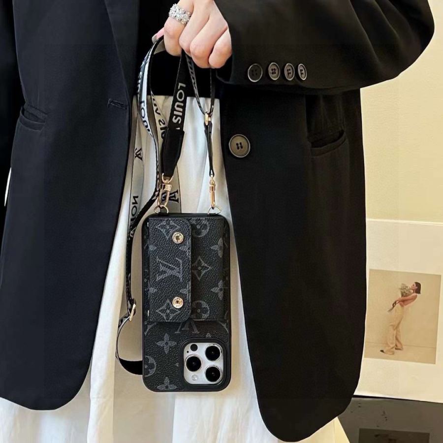 LV glasses New LV classic presbyopic cross-body left and right card holder mobile phone case — 1:1 Replica