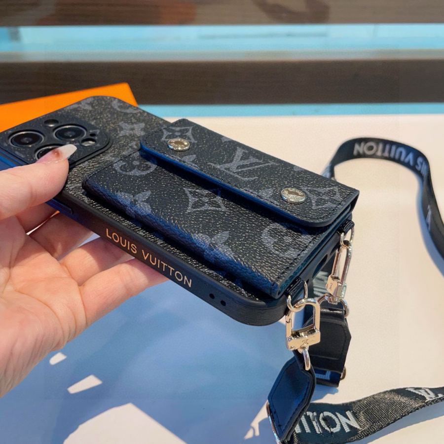 LV glasses New LV classic presbyopic cross-body left and right card holder mobile phone case — 1:1 Replica — photo 6