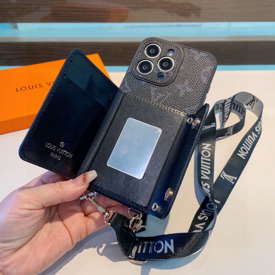 LV glasses New LV classic presbyopic cross-body left and right card holder mobile phone case — 1:1 Replica — photo 7