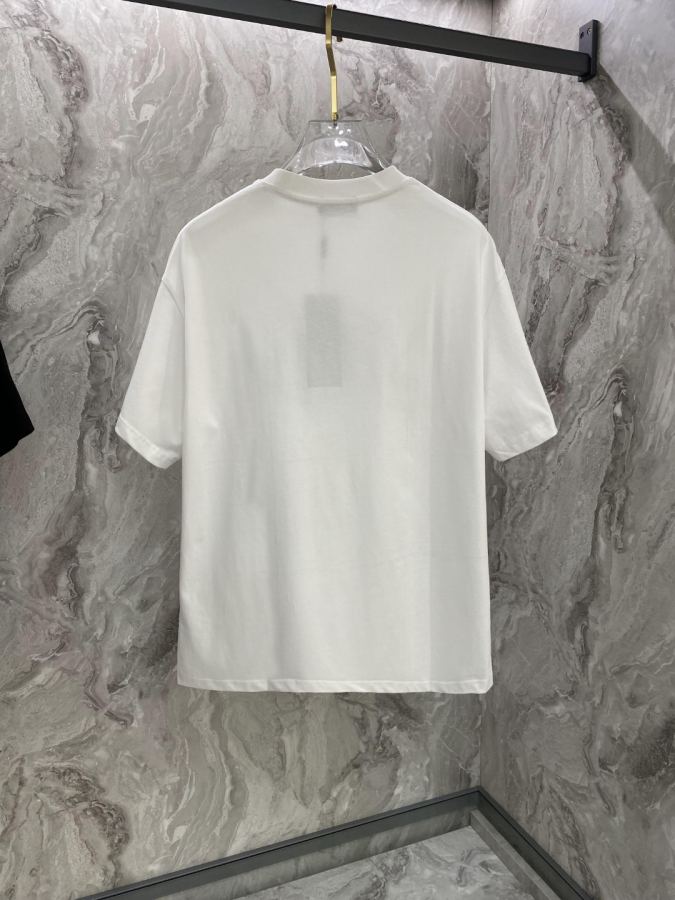 GVC men Givenchy # Spring and summer top counter synchronized short-sleeved T-shirt (loose fit) — 1:1 Replica — photo 4