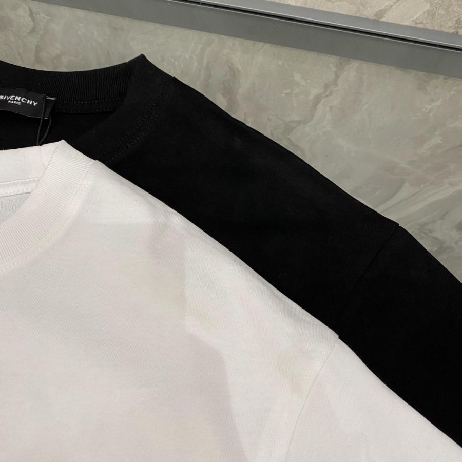 GVC men Givenchy # Spring and summer top counter synchronized short-sleeved T-shirt (loose fit) — 1:1 Replica — photo 7