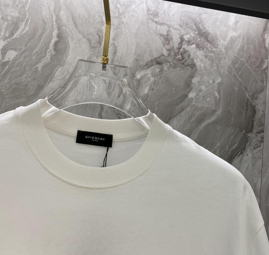 GVC men Givenchy # Spring and summer top counter synchronized short-sleeved T-shirt (loose fit) — 1:1 Replica — photo 6