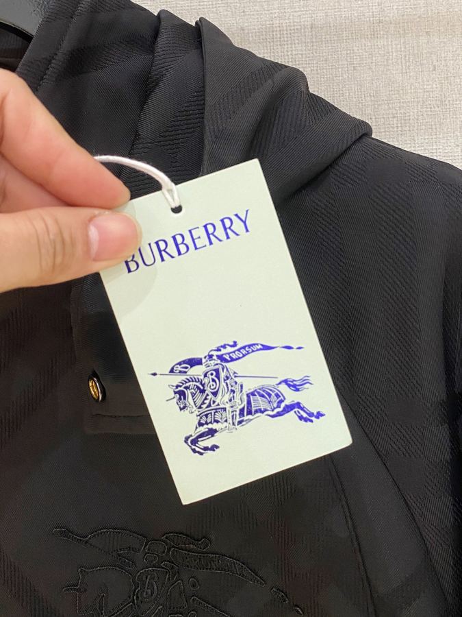 Burberry men 2025 early autumn stand-collar hooded outdoor jacket — Premium Replica — photo 6