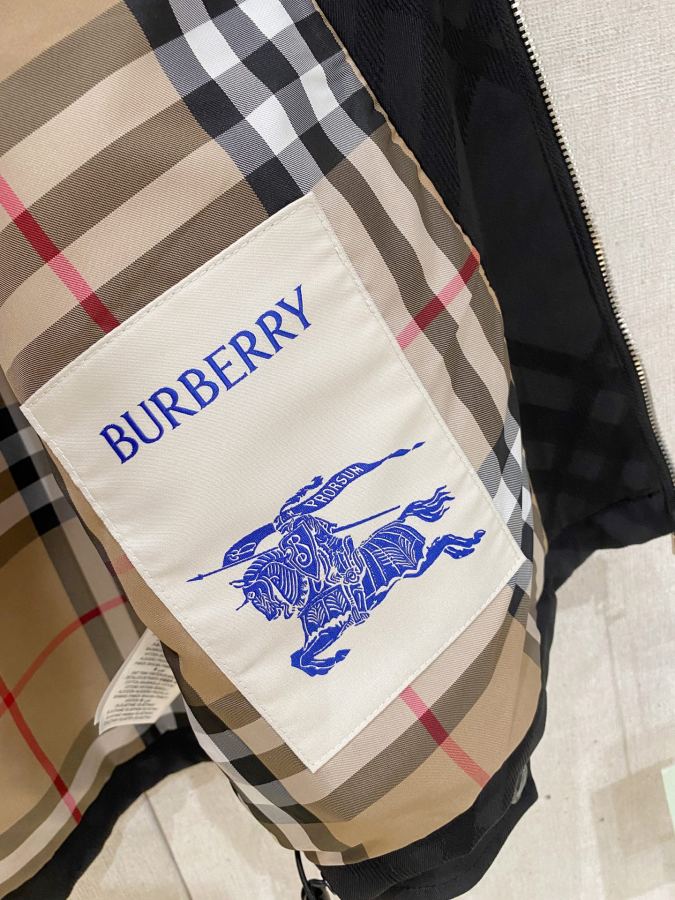 Burberry men 2025 early autumn stand-collar hooded outdoor jacket — Premium Replica — photo 8