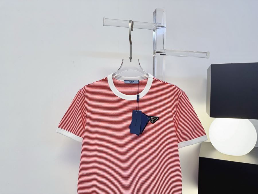 Prada Women PRA**New logo T-shirt logo sm L — 1:1 Replica — photo 3