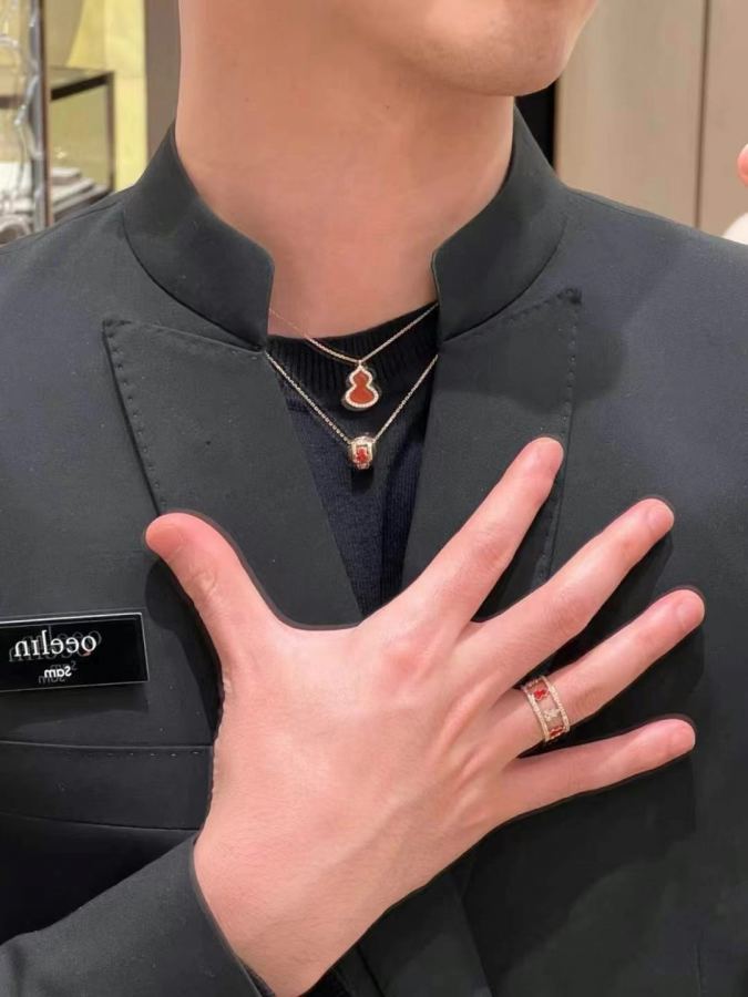 Qeelin Jewelry A5957 Qilin New High-end jewelry natural red agate small waist necklace Same style — 1:1 Replica For Sale — photo 8