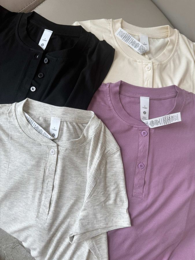 Lulu T-shirt Lululemon hold tight — 1:1 Replica For Sale — photo 5