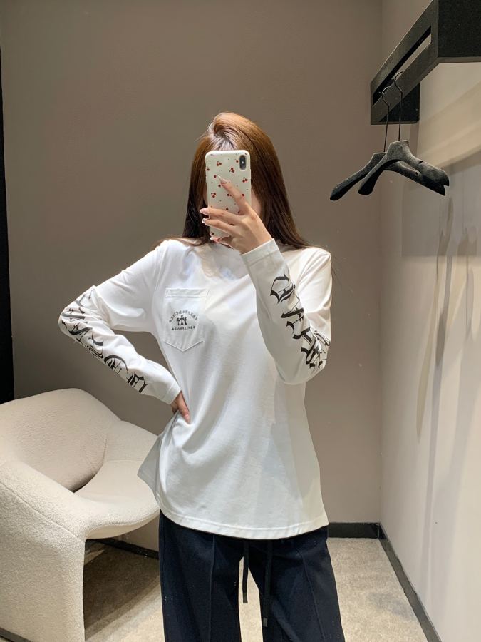 Chrome hearts Women Chorme heart* 25 Fw New T / S/M/L — Premium Replica