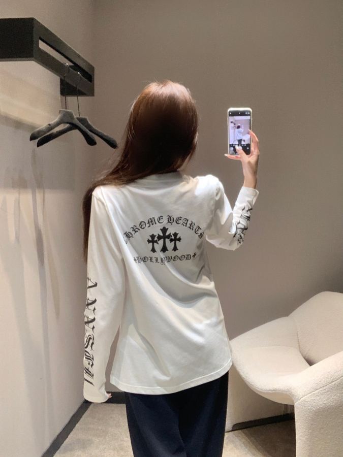 Chrome hearts Women Chorme heart* 25 Fw New T / S/M/L — Premium Replica — photo 3