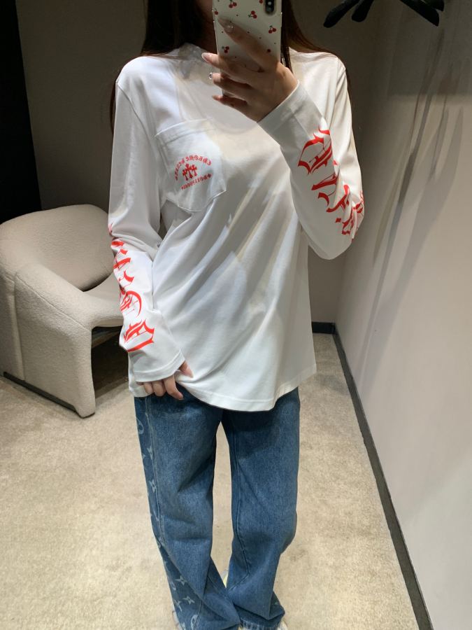 Chrome hearts Women Chorme heart* 25 Fw T | S | M | L — 1:1 Replica For Sale — photo 2