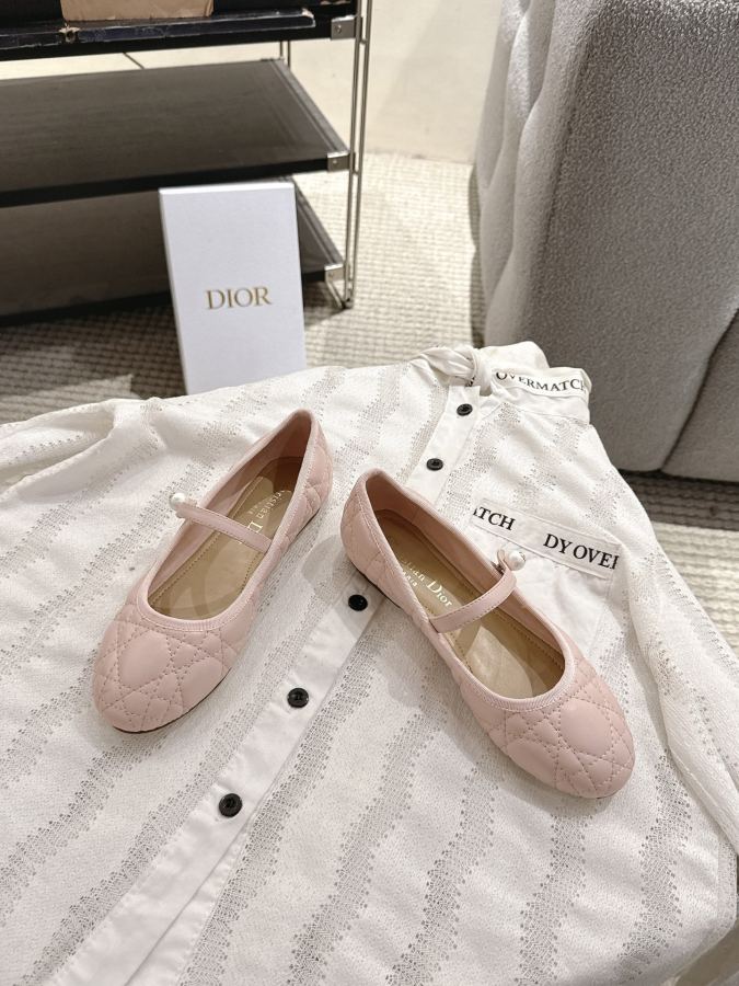 Dior women's shoes Dior｜24 early spring new ballet shoes — 1:1 Replica For Sale — photo 2