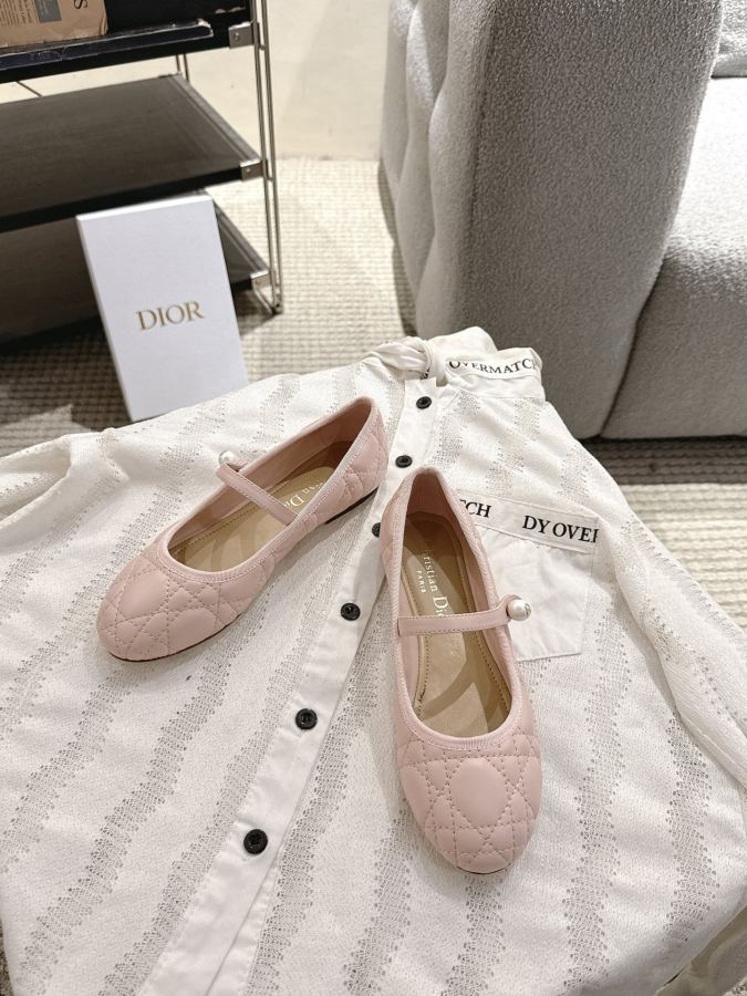 Dior women's shoes Dior｜24 early spring new ballet shoes — 1:1 Replica For Sale — photo 9