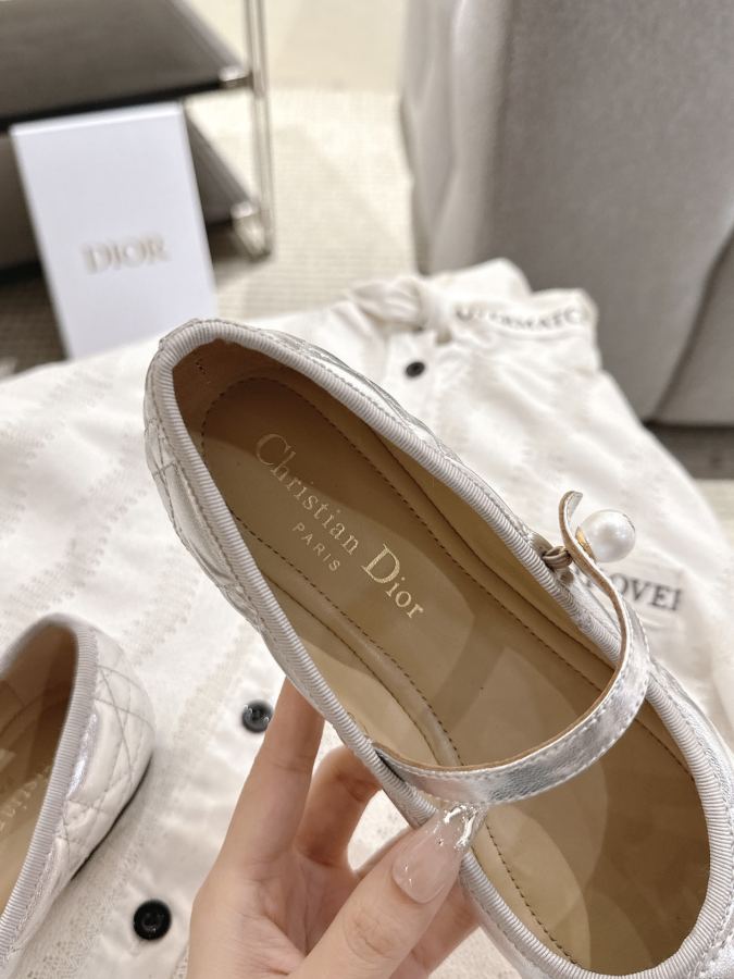 Dior women's shoes Dior｜24 early spring new ballet shoes — AAA Quality Replica — photo 4