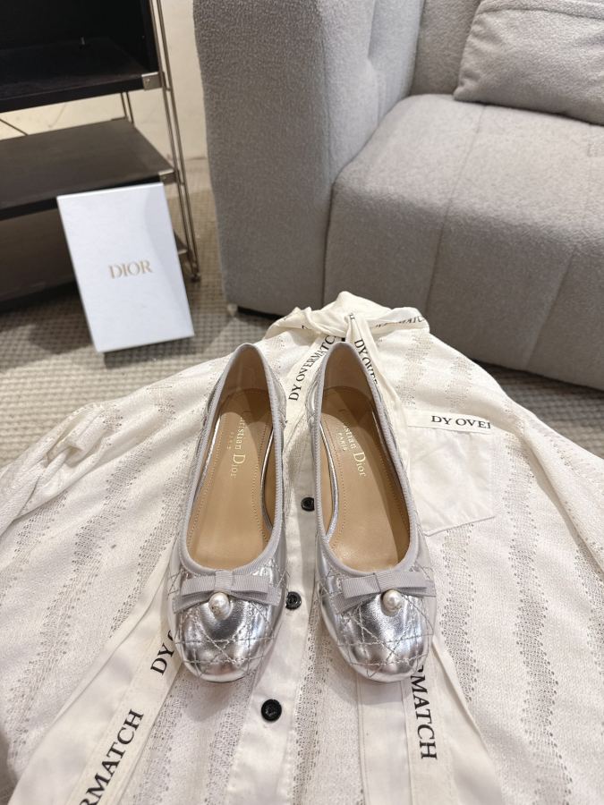 Dior women's shoes Dior｜25 early spring new ballet shoes — Premium Replica