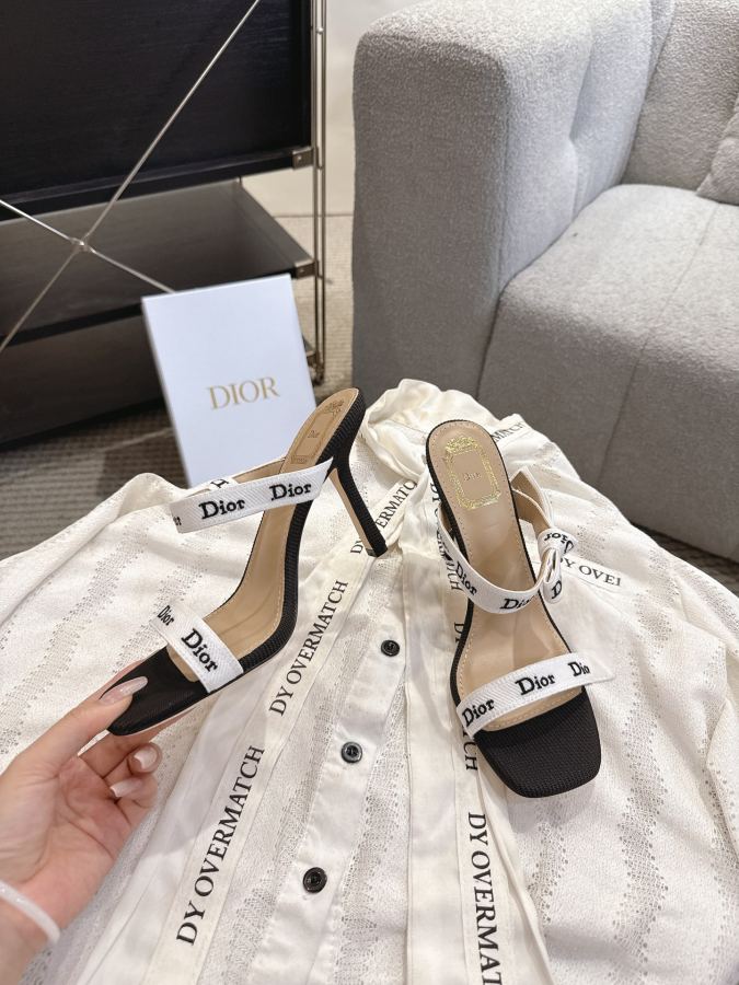 Dior women's shoes J'ADIOR Dior 2026 Series Dentelle CD logo — AAA Quality Replica — photo 3
