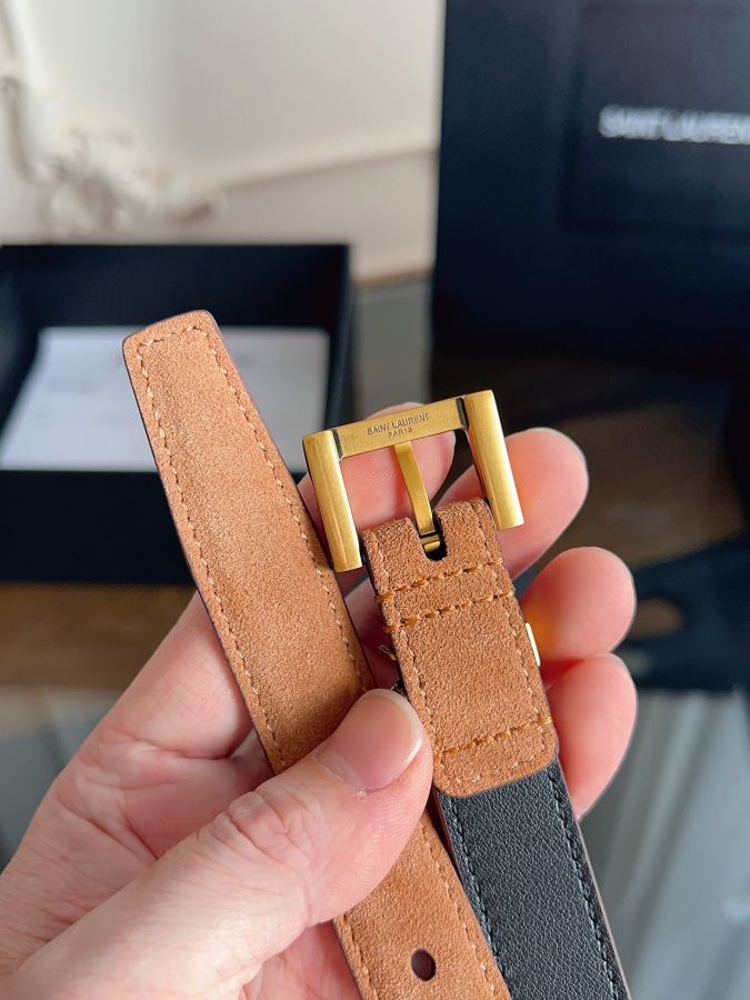YSL belte ysl 2026 Nytt ysl 2,0 cm — photo 4