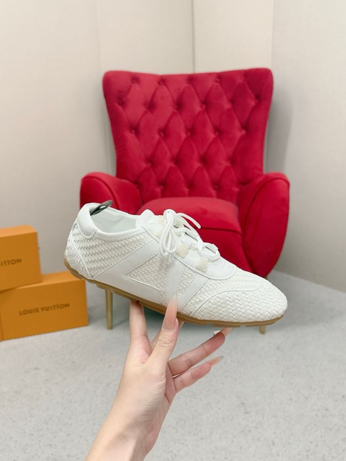 LV women's shoes L 25ss lv Louis Vuitton + 35-39 40 41 — Premium Replica — photo 4