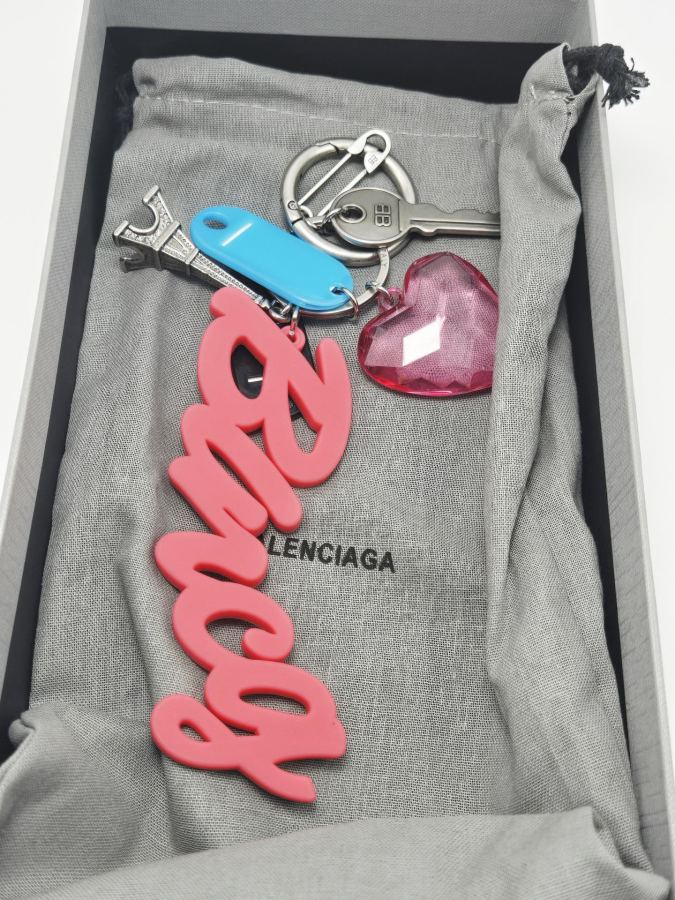 Balenciaga Jewelry Balenciaga 25ss Keychain Charm — 1:1 Replica — photo 9
