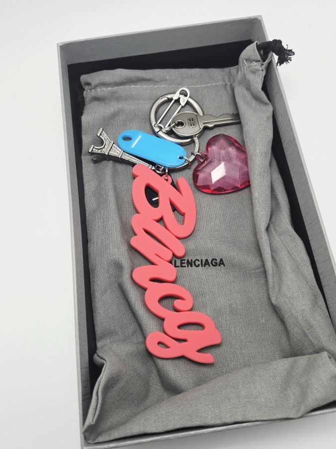 Balenciaga Jewelry Balenciaga 25ss Keychain Charm — 1:1 Replica — photo 8