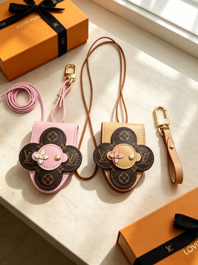 Louis Vuitton Jewelry LV Flower Glasses Clip — Premium Replica