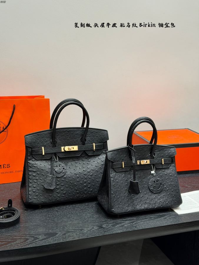 Hermes Women Pure leather with pony pendant and silk scarf — Premium Replica