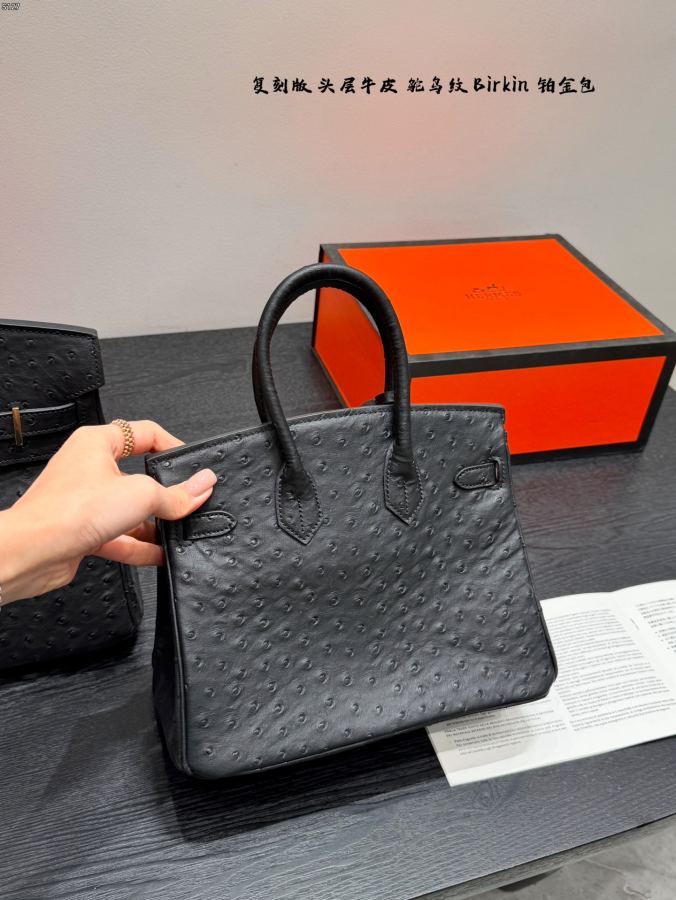 Hermes Women Pure leather with pony pendant and silk scarf — Premium Replica — photo 5