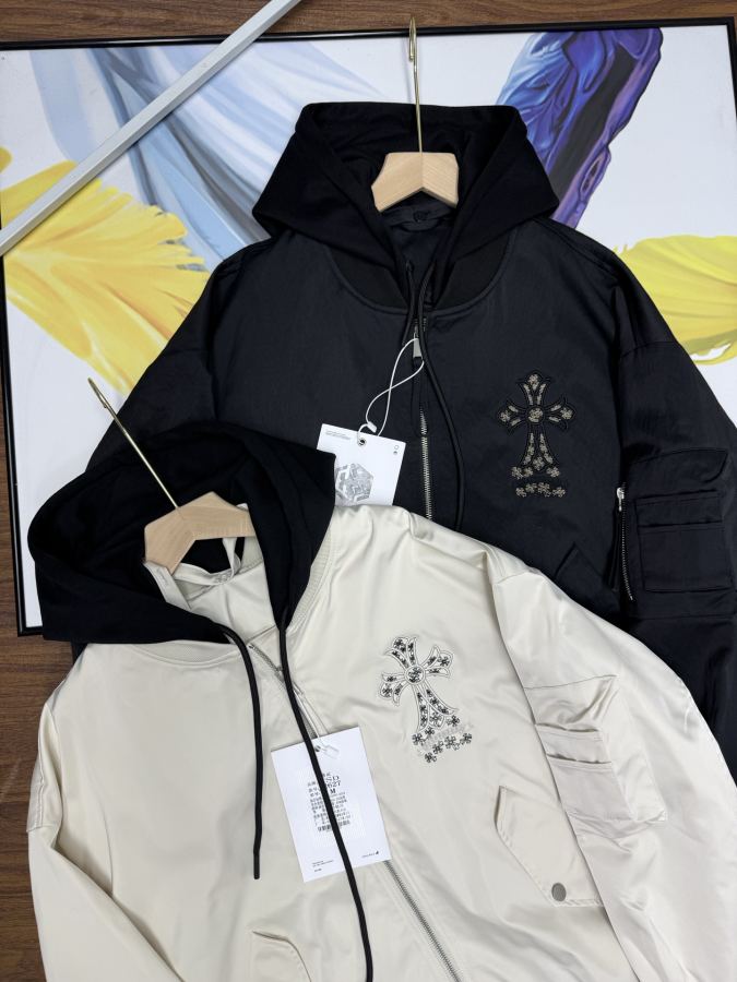 Chrome hearts men Chrome Hearts ins Logo New Arrival CH logo CH ZP — Premium Replica — photo 12