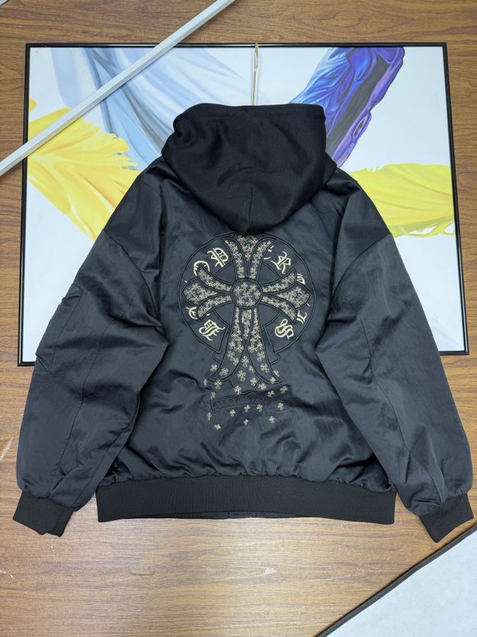 Chrome hearts men Chrome Hearts ins Logo New Arrival CH logo CH ZP — Premium Replica — photo 4