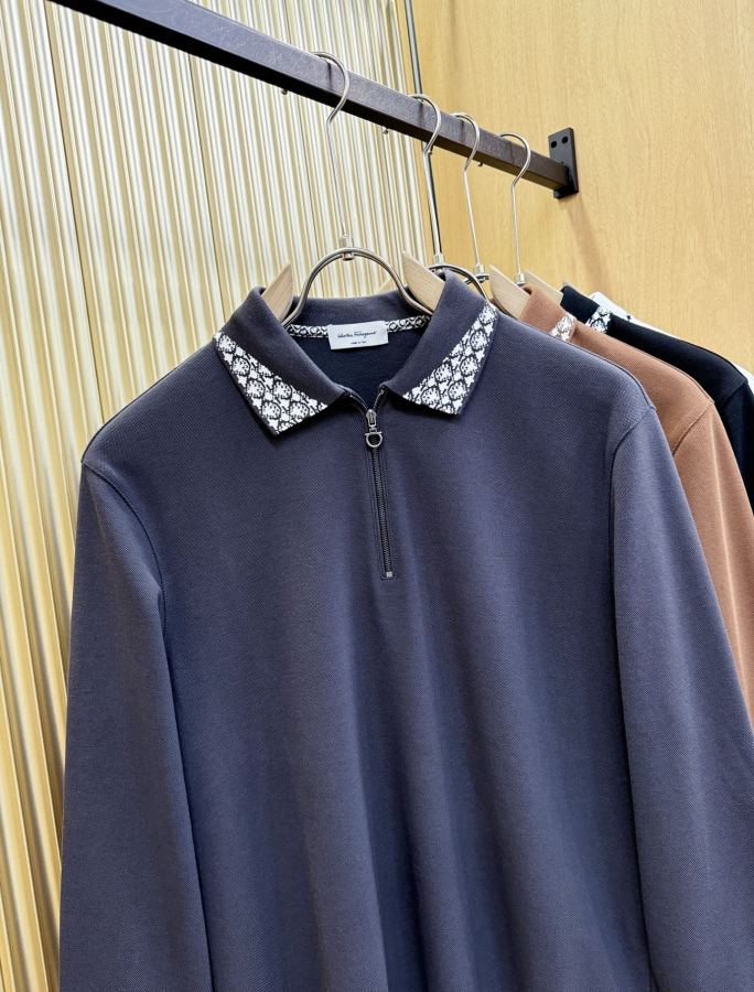 Ferragamo masculino Ferrag *mo, Polo T, M-3 XL — photo 2