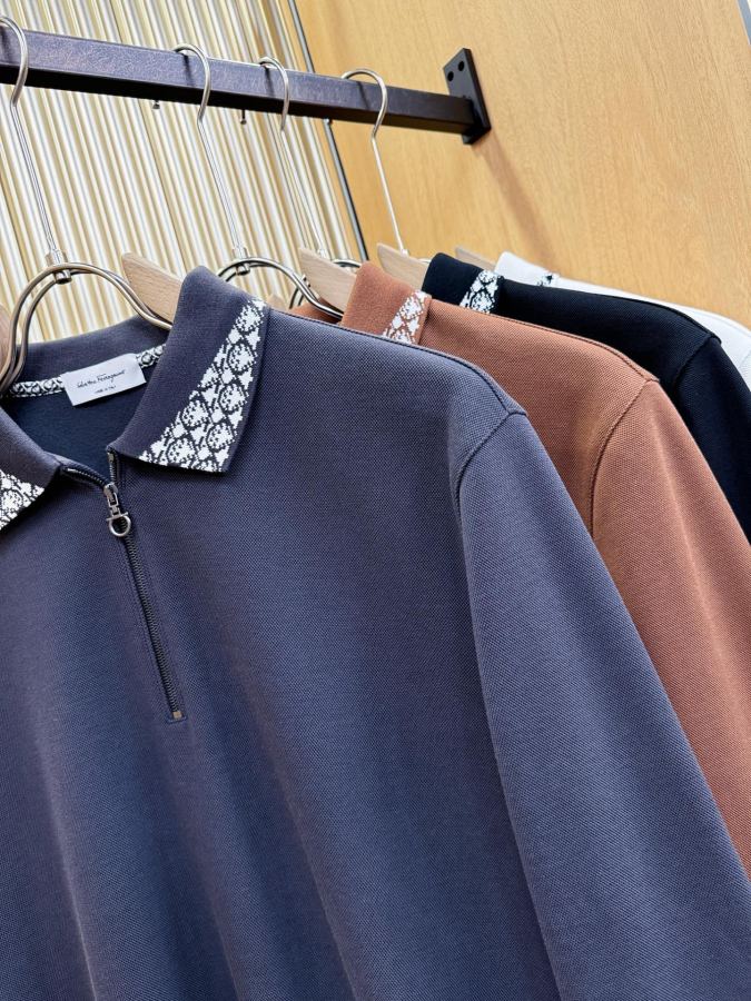 Ferragamo masculino Ferrag *mo, Polo T, M-3 XL — photo 5