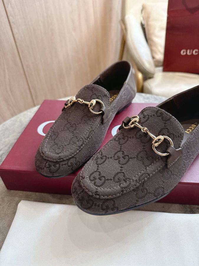 Gucci women's shoes -1 Coffee G (35-43) — 1:1 Replica For Sale — photo 7