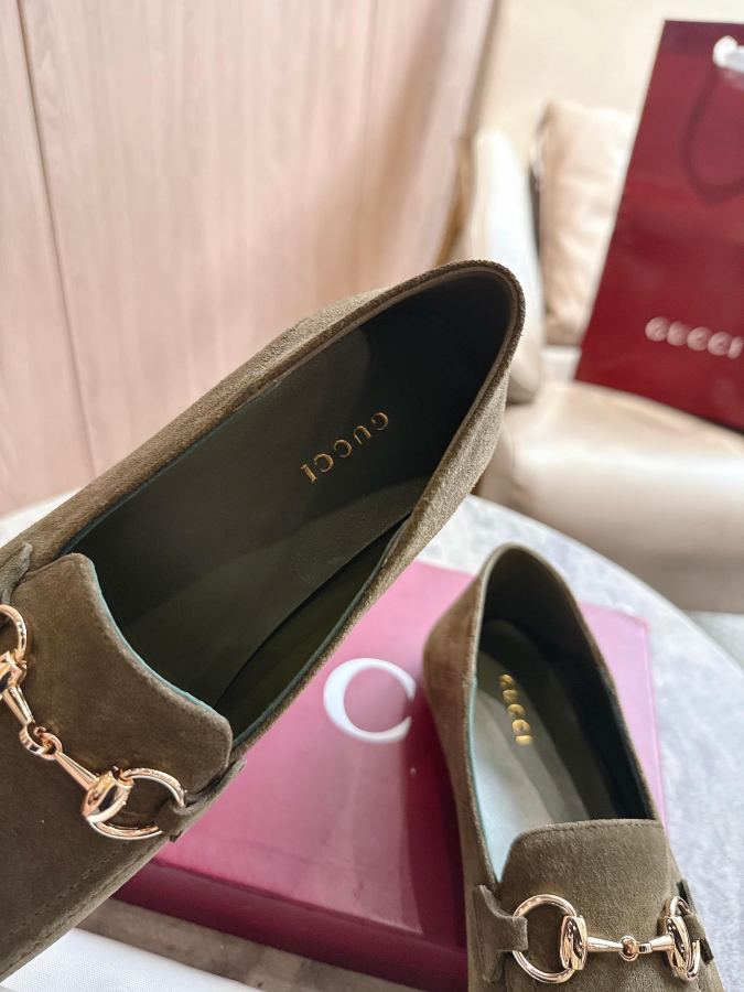 Gucci women's shoes -10 Green (35-43) — 1:1 Replica For Sale — photo 5