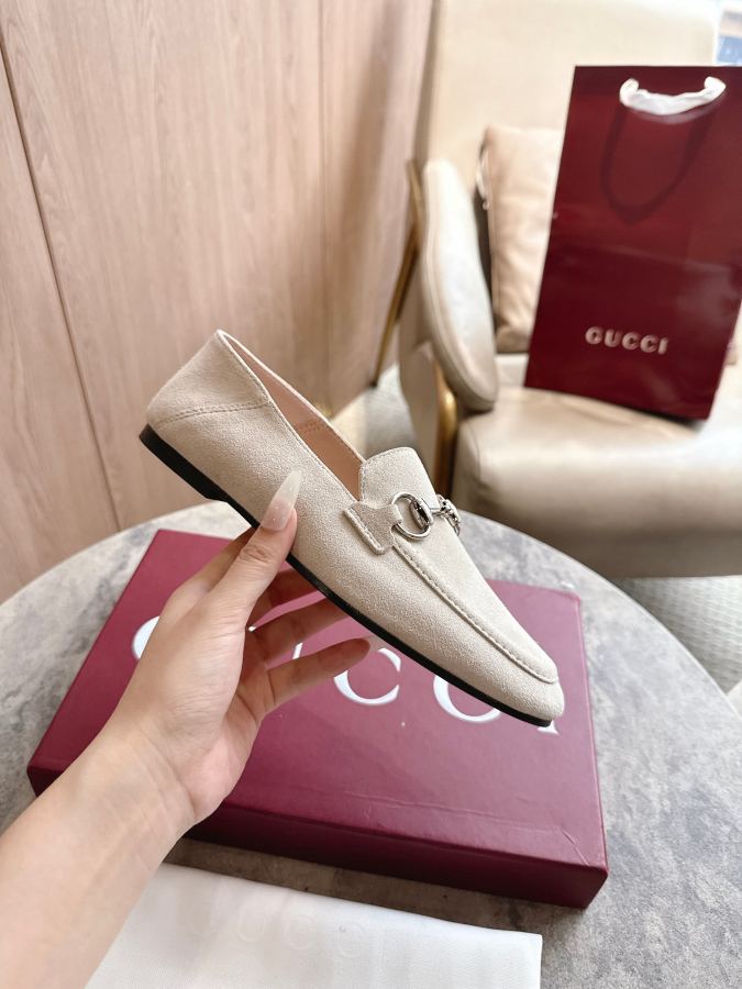 Gucci women's shoes -10 Khaki (35-43) — AAA Quality Replica — photo 4