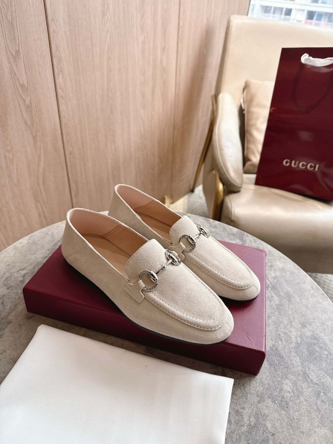 Gucci women's shoes -10 Khaki (35-43) — AAA Quality Replica — photo 3