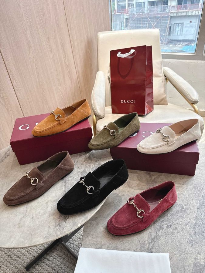 Gucci women's shoes -10 black (35-43) — 1:1 Replica — photo 8