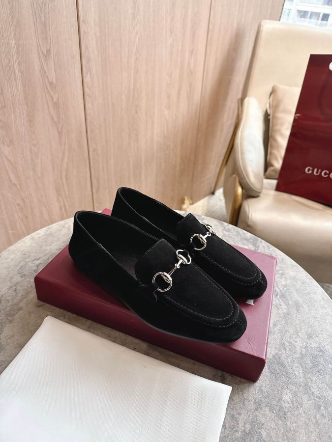 Gucci women's shoes -10 black (35-43) — 1:1 Replica — photo 3