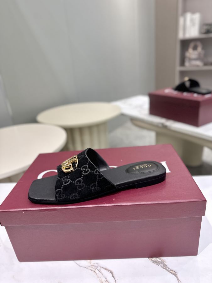 Gucci women's shoes Factory price Gucci's latest popular spring and summer flip-flops series. — 1:1 Replica For Sale — photo 4