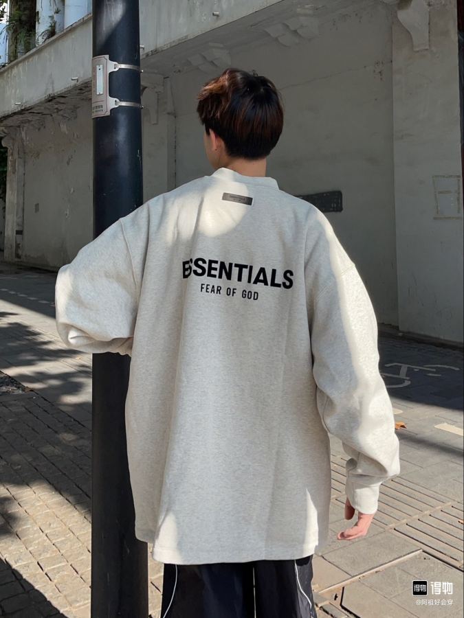 Fear of God Clothes “ replica FEAR OF GOD ESSENTIALS T ” oversize FOG yuan ESSENTIALS Series — photo 5