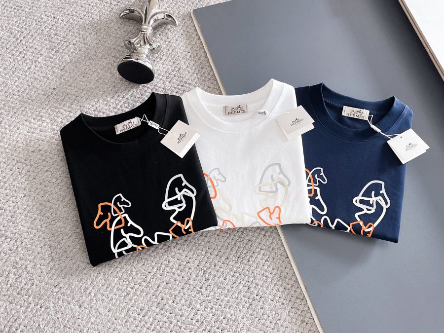 Hermes Men 2026ss New T 2026 New T 260g M-3 XL — 1:1 Replica — photo 3