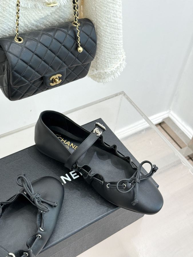 CHANEL women's shoes CHANE*｜Xiaoxiang’s new retro bowknot ma — AAA Quality Replica — photo 5