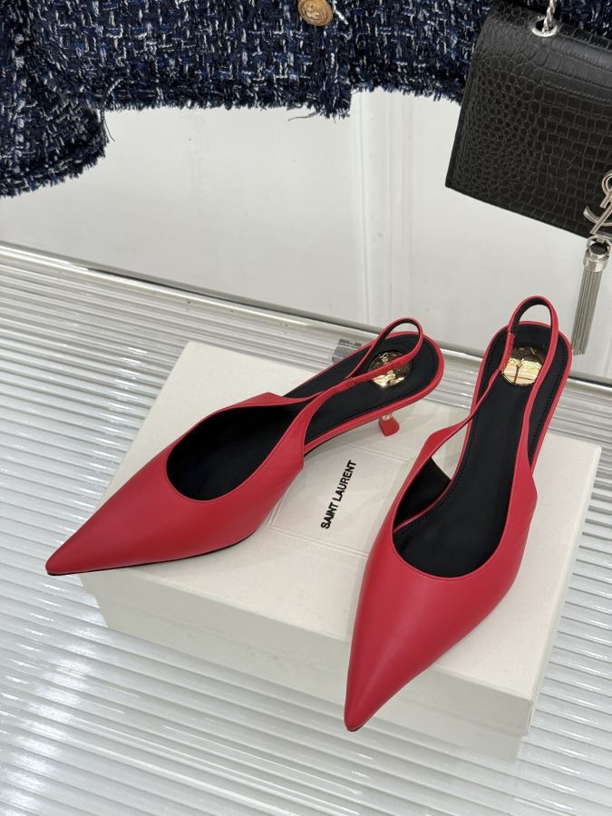 YSL women's shoes Factory price (with original airplane box) — Premium Replica — photo 2