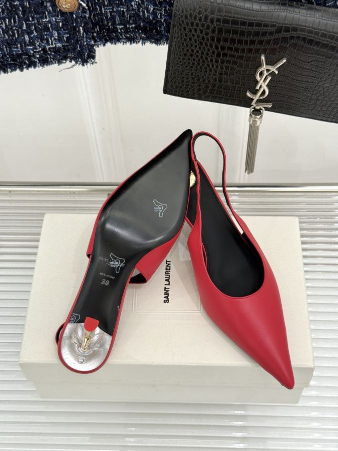 YSL women's shoes Factory price (with original airplane box) — Premium Replica — photo 9