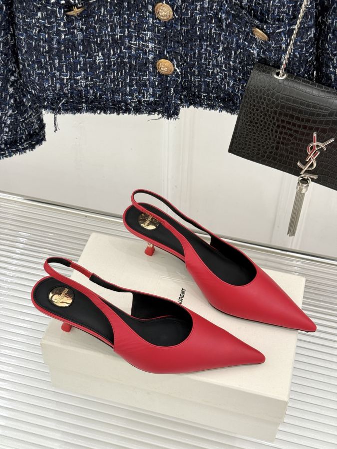 YSL women's shoes Factory price (with original airplane box) — Premium Replica — photo 3