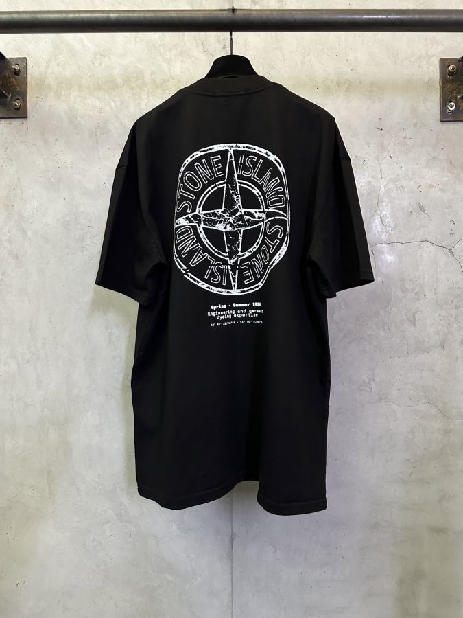 Stone Island Clothes -Spring and summer New heavyweight 400g short sleeves — Premium Replica — photo 2