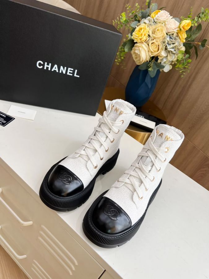 CHANEL women's shoes New Chanel Logo — 1:1 Replica For Sale